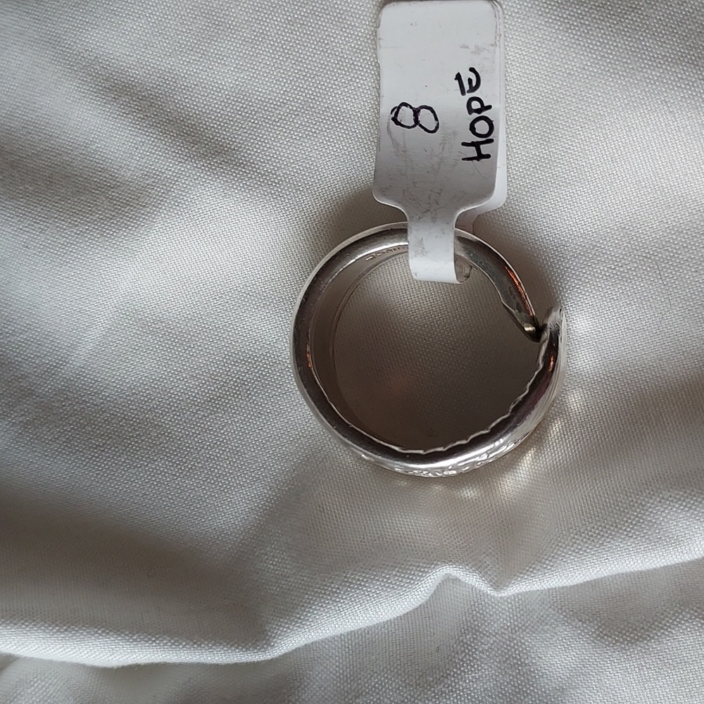 Handmade Silverware Ring - Picture 4 of 4